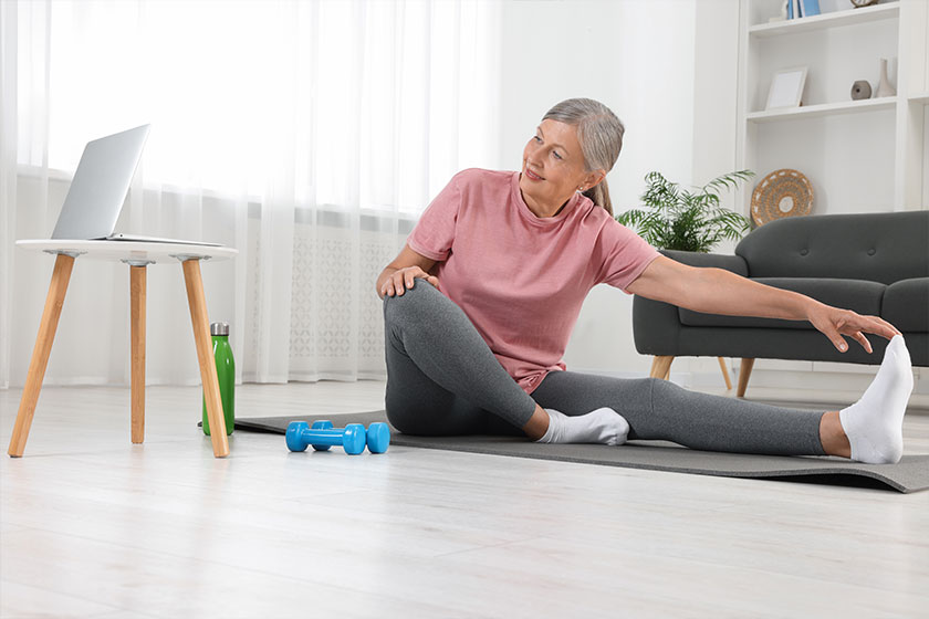 Exercise and keep fit classes for seniors
